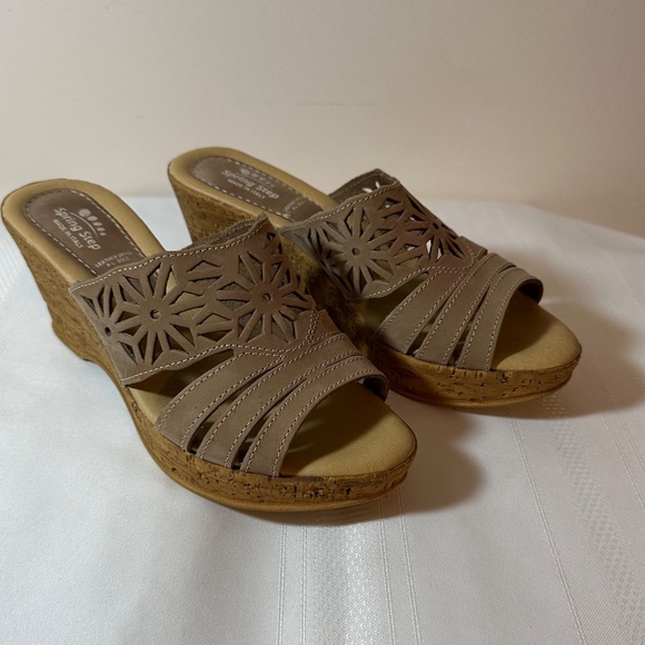Spring Step Dora Wedge Sandals - Picture 4 of 5